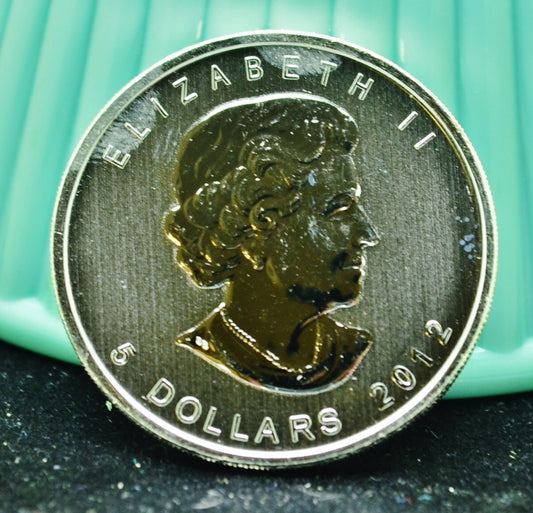 2012 Canada $5 Wildlife Series Cougar -1 Troy Oz .999 Silver