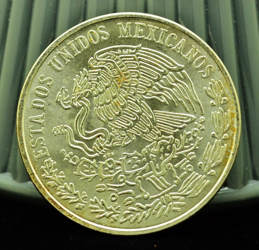 1977 Mexico 100 Pesos Uncirculated 72% Silver