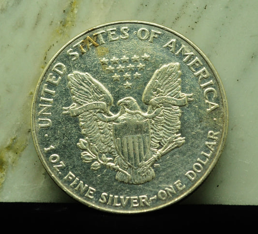 1993 American Eagle Silver Dollar $1 -1 Troy Oz .999 Silver