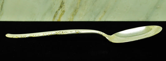 925 Sterling Silver Oneida Flower Lane Teaspoon Heirloom 6" 32.7g