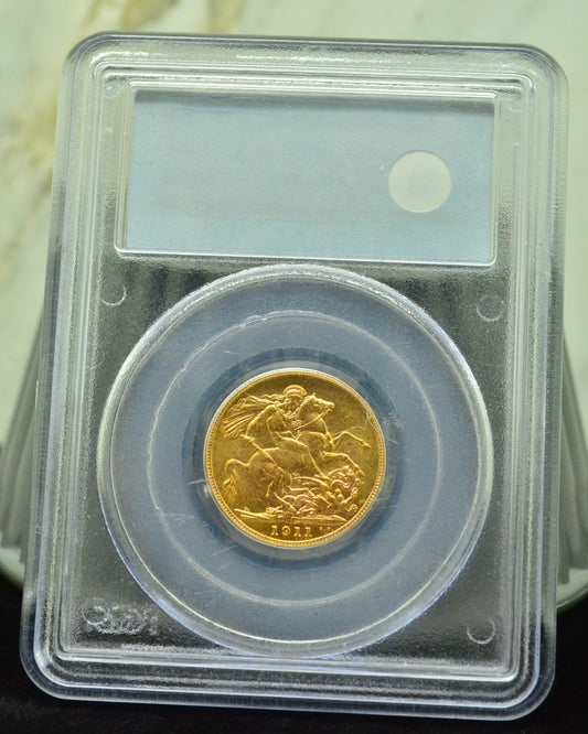 1911-C Canada Gold One Sovereign PCGS MS63