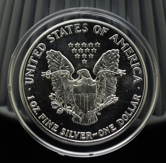 1988 American Eagle Silver Dollar in Capsule BU