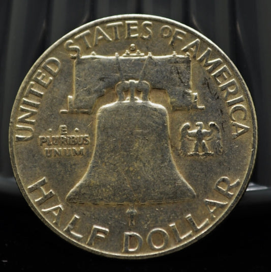 1952-S Franklin Silver Half Dollar