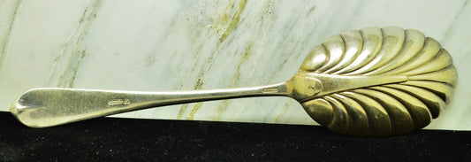 925 Sterling Silver Lunt Treasure Large Cassorole Serving Spoon 9 1/8" 89.4g