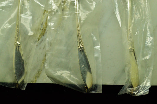 925 Sterling Silver Wallace Wishing Star Set of 3 Teaspoons 6"
