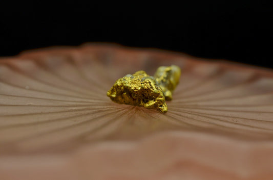 20K Yellow Gold natural gold nugget 2.5 grams