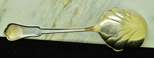 925 Sterling Silver SSMC Fancy Serving Spoon 7" 35.1g