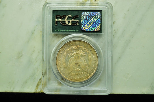 1904-O Morgan Silver Dollar PCGS MS63 -old green holder
