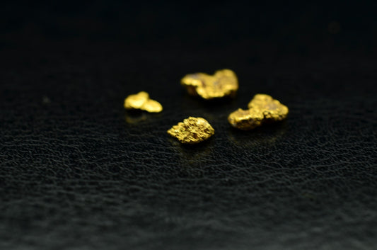 Lot of 18k-20k Yellow Gold tiny natural gold nuggets 1.0 gram
