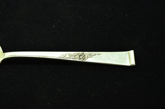 Lot of two 925 Sterling Silver spoons -Reed & Barton Classic Rose