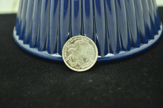 Walking Liberty Design Art Round -1/10 Troy Oz .999 Silver