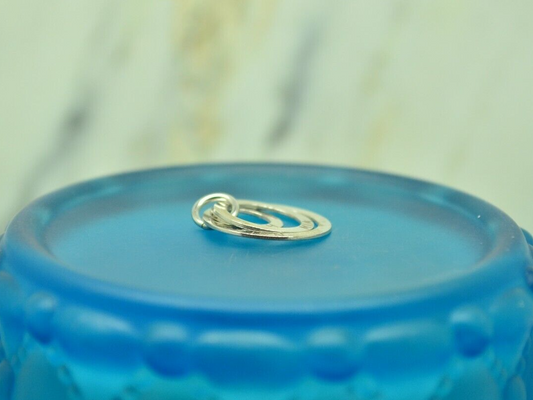 925 Sterling Silver three circles of love pendant charm NOAH MIA FINN