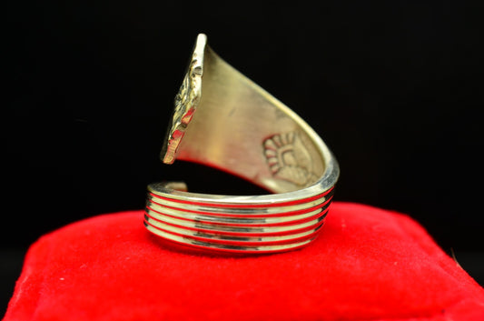 925 Sterling Silver Spoon Ring