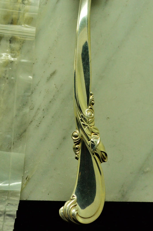 925 Sterling Silver Wallace Waltz Of Spring Dinner Fork 7 1/8"