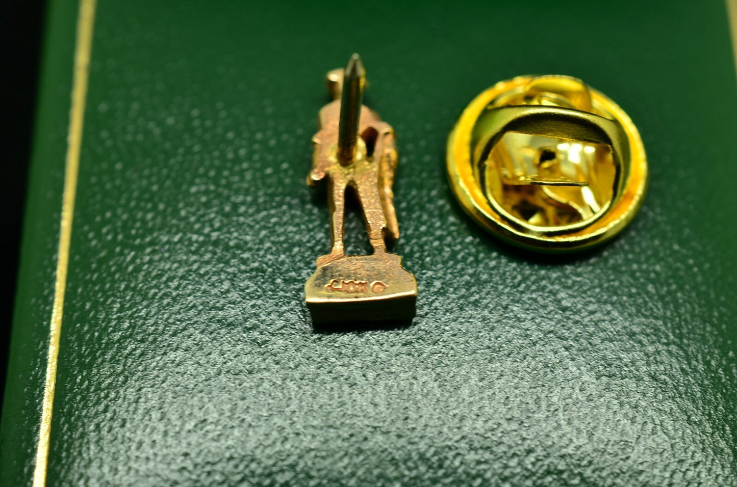 10K Yellow Gold 44 SMW (Air force 44th Missle Wing) lapel pin