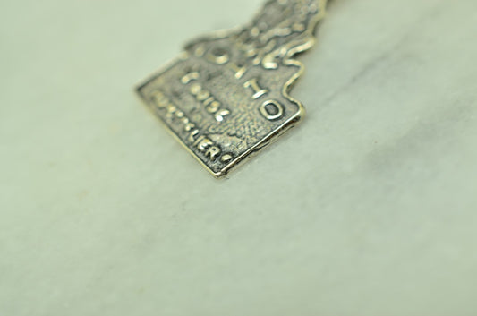 925 Sterling silver state of Idaho pendant charm