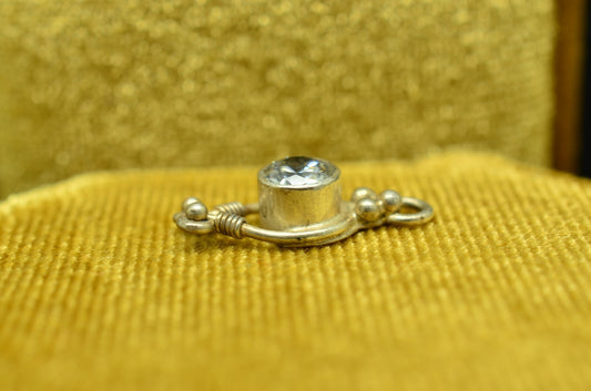 925 Sterling Silver CZ Pendant