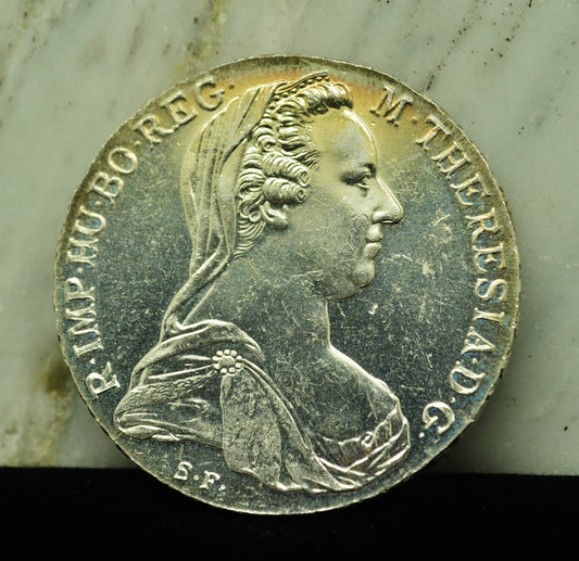 1780 Austria Maria Theresa Silver One Thaler Restrike KM#T1