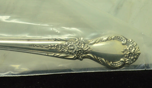925 Sterling Silver International Brocade Serving Spoon 8.5" 69g