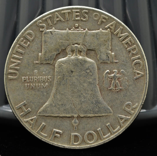 1953-D Franklin Silver Half Dollar