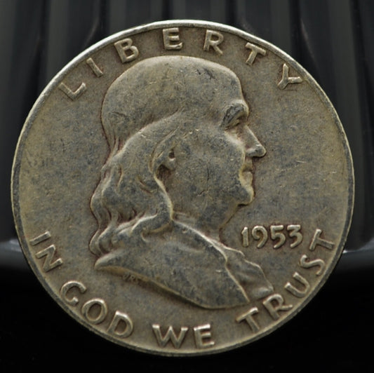 1953-D Franklin Silver Half Dollar