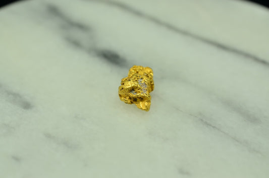 20K Yellow Gold natural gold nugget 1.5 grams 10mm X 7mm X 5mm