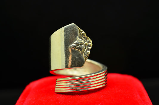925 Sterling Silver Spoon Ring