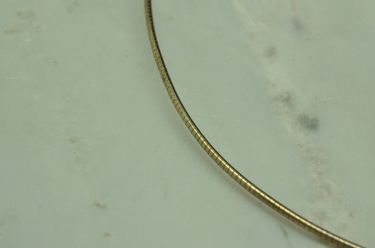 16" 925 Sterling Silver snake chain necklace 1.5mm 7.8g