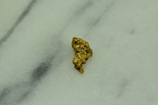 20K Yellow Gold natural gold nugget 1.7 grams