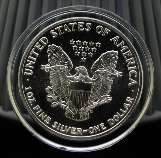 1989 American Eagle Silver Dollar in Capsule BU