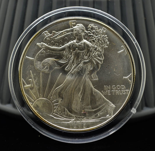 1996 American Eagle Silver Dollar in Capsule BU