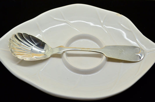 925 Sterling Silver spoon -antique pattern 6.25 inches