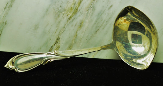 925 Sterling Silver International Rhapsody Solid Gravy Ladle 6.5" 72.7g