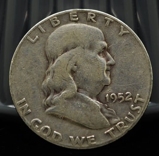 1952-D Franklin Silver Half Dollar