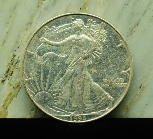 1993 American Eagle Silver Dollar $1 -1 Troy Oz .999 Silver