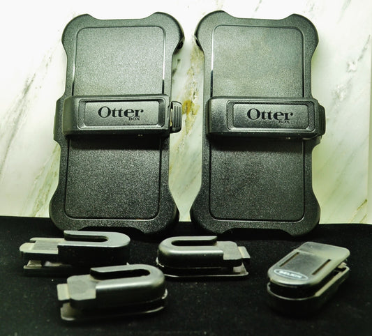 OTTERBOX Case holsters with clips and 4 extra clips