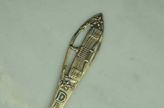 925 Sterling Silver souvenir spoon Denver Colorado