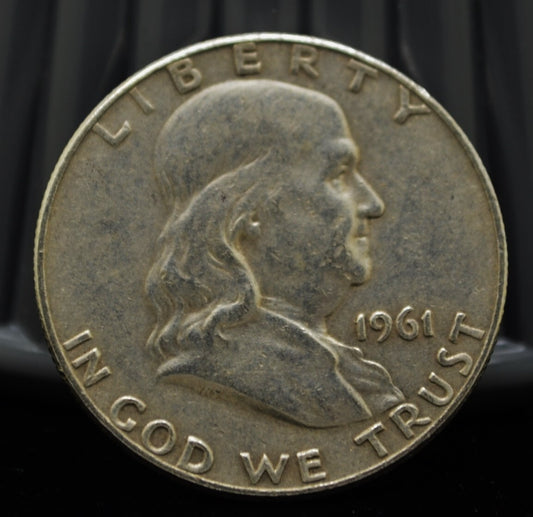 1961-D Franklin Silver Half Dollar
