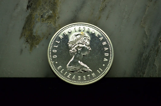 1978 Canada Commenwealth Games Commemorative $1 Dollar Coin -50% Silver