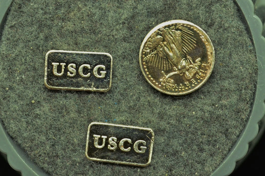 Lot of 3 Mini Rounds / Bars .999 Fine Silver -Two 1 gram and One 1/10th oz