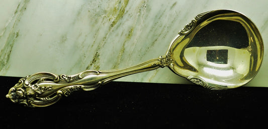 925 Sterling Silver gorham La Scala Solid Gravy Ladle 7" 85.0g