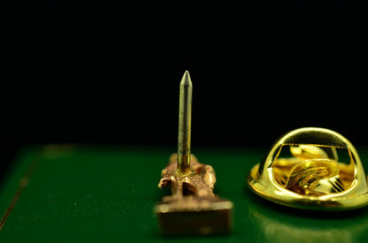 10K Yellow Gold 44 SMW (Air force 44th Missle Wing) lapel pin