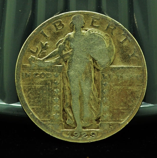 1929 Standing Liberty Silver Quarter VG