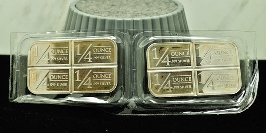 Lot of Two Stagecoach Silver Divisible Bars 1 Troy Oz .999 Silver each -Sealed