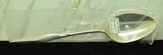 925 Sterling Silver Wallace Soliloquy Serving Spoon 9 1/8" 82g