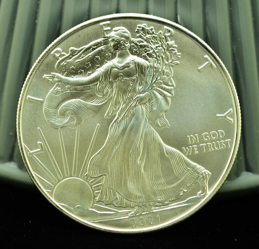2021 American Eagle Silver Dollar Type 1 BU