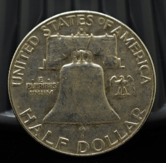 1962-D Franklin Silver Half Dollar
