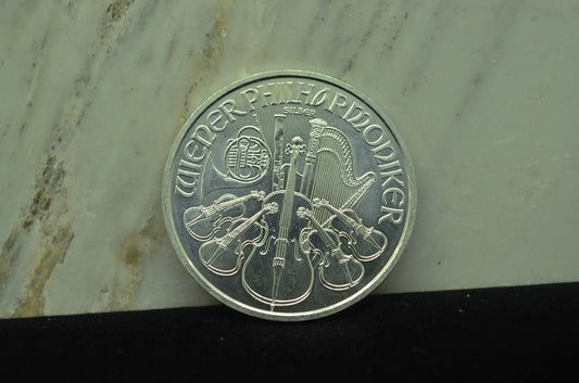 2015 1.50 Euro Austria Vienna Philharmonic BU -1 Troy Oz .999 Silver