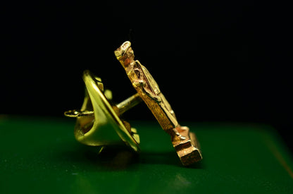 10K Yellow Gold 44 SMW (Air force 44th Missle Wing) lapel pin