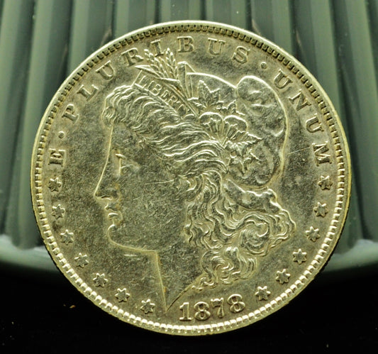 1878 Morgan Silver Dollar 7TF Rev 79 XF